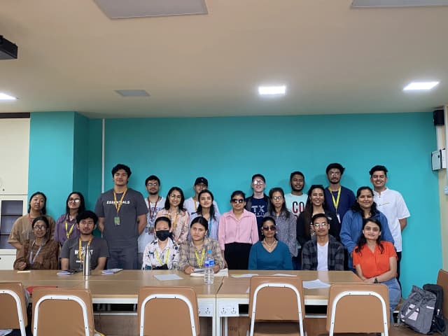 A group picture consisting of 22 project members including facilitators.