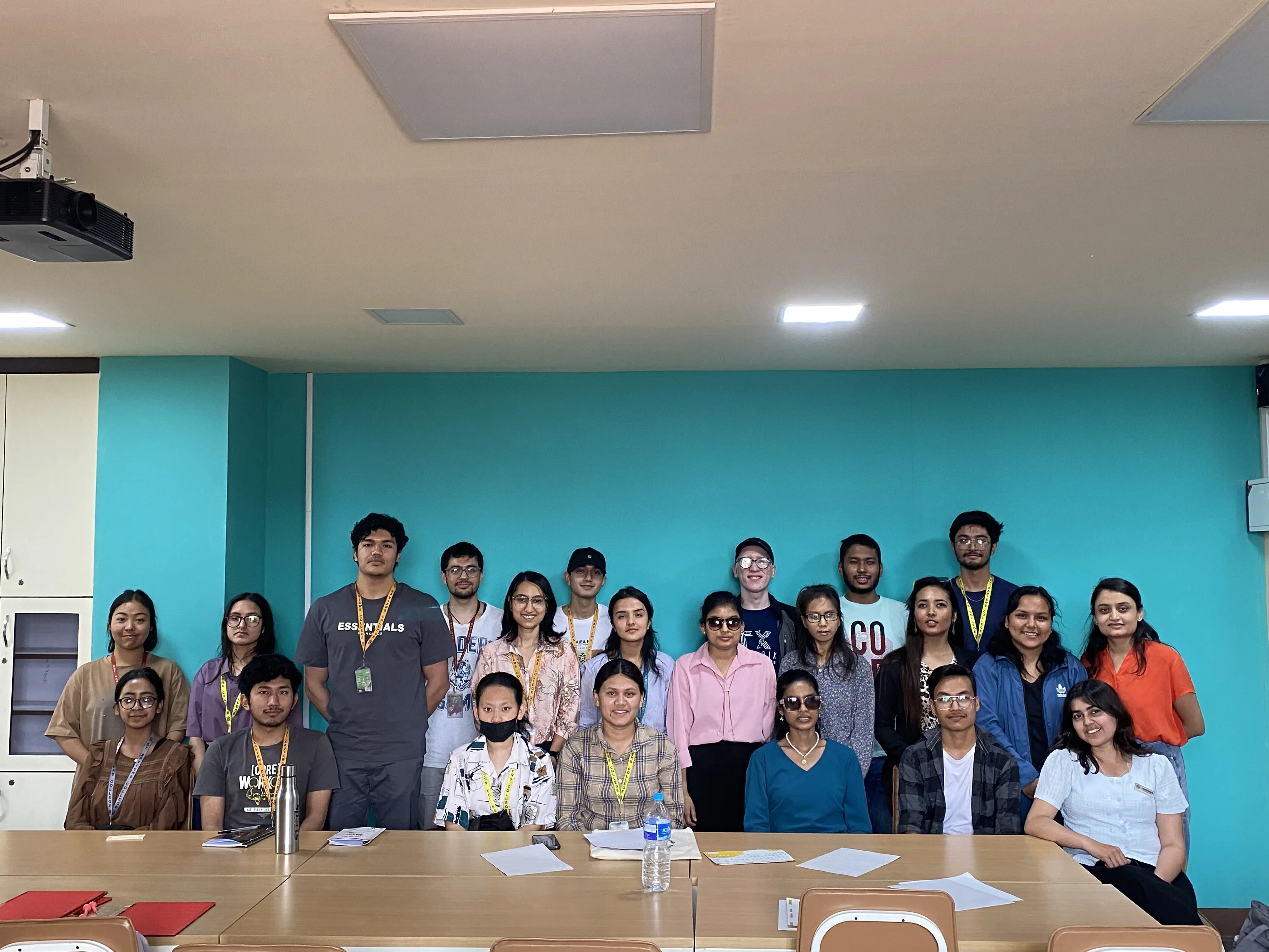A group picture consisting of 22 project members including facilitators.