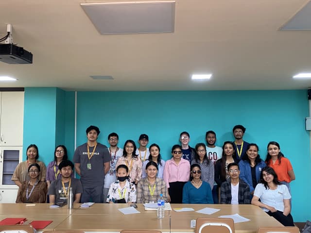 A group picture consisting of 22 project members including facilitators.