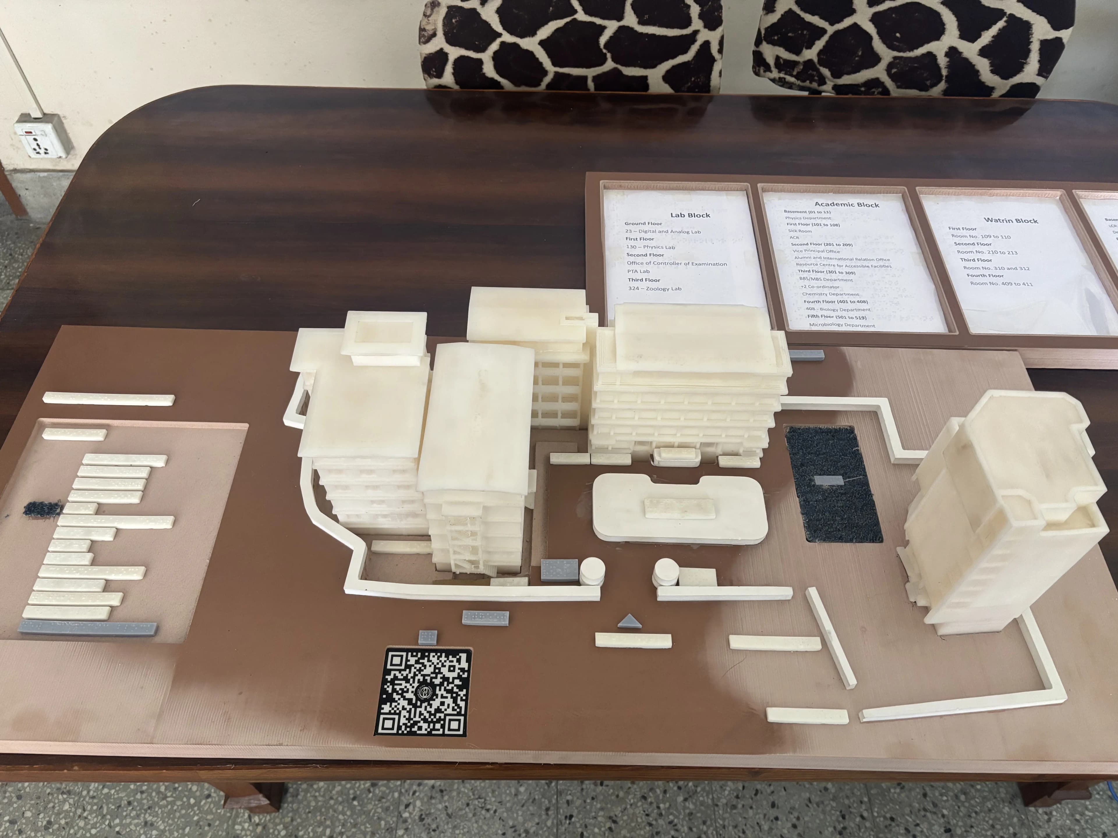 A picture of 3D Maqueta of St. Xavier's College, Maitighar.
