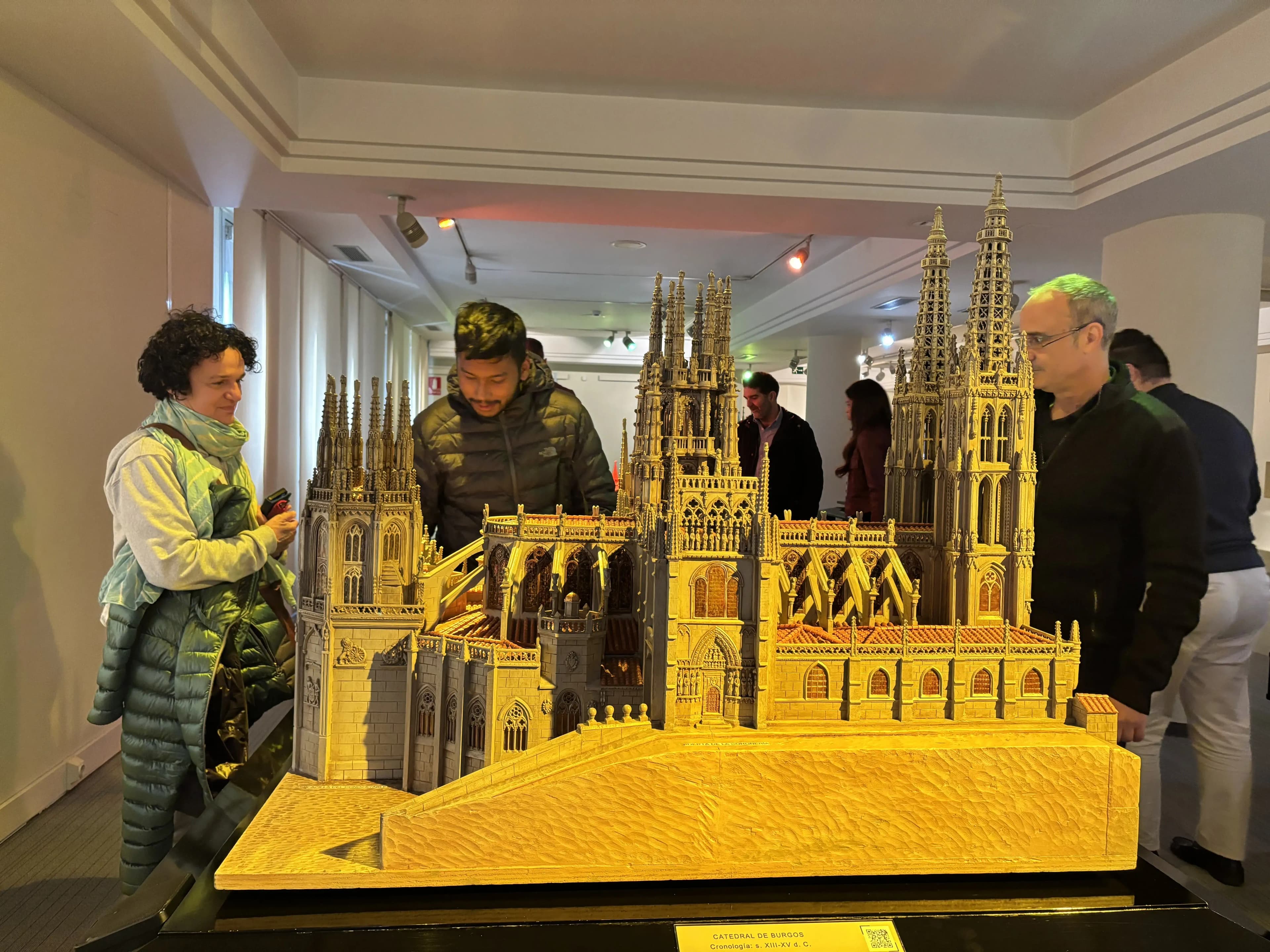 A picture of 3D Maqueta of Catedral de Burgos (Burgos Cathedral) located in the city of Burgos, in the autonomous community of Castile and León, Spain.