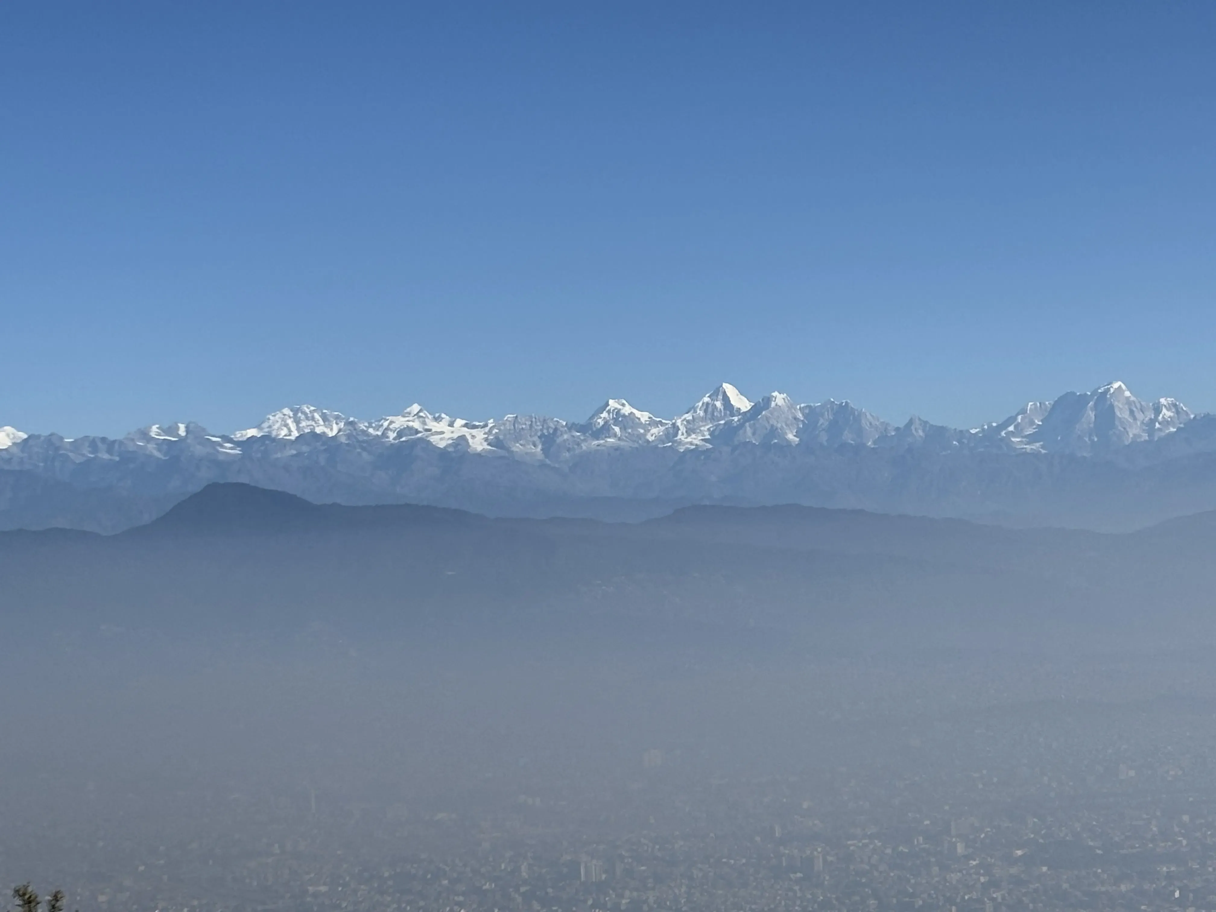 A picture of mountain ranges.