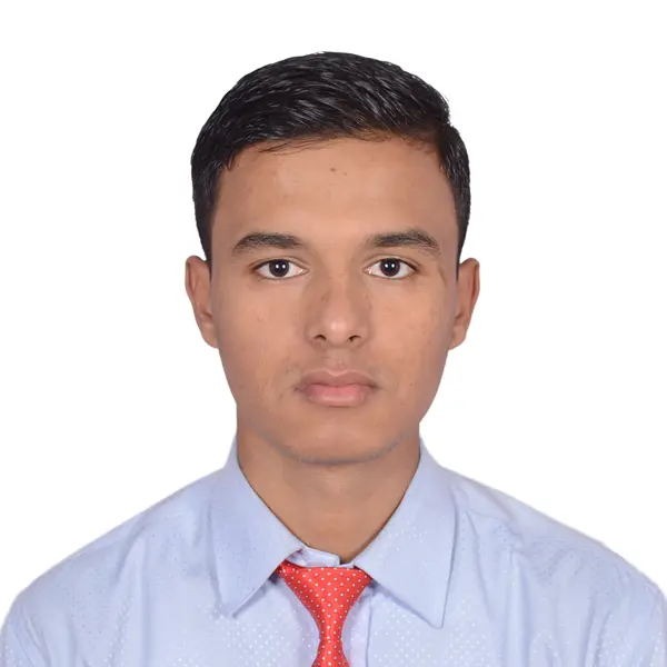 Umesh Raj Padhayaya, an essential part of Project Wings to Dreams, is depicted in this portrait.