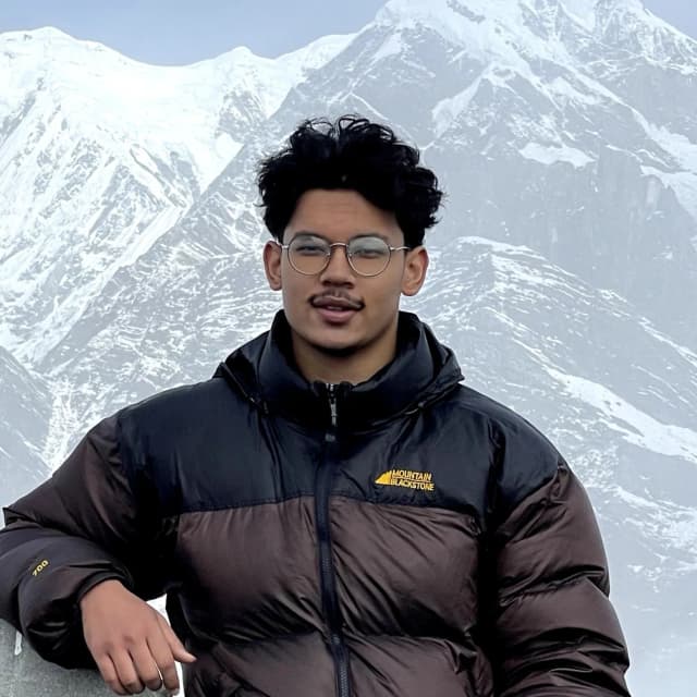 Meet Devesh Shrestha, an integral member of the Project Wings to Dreams team, captured in this portrait.