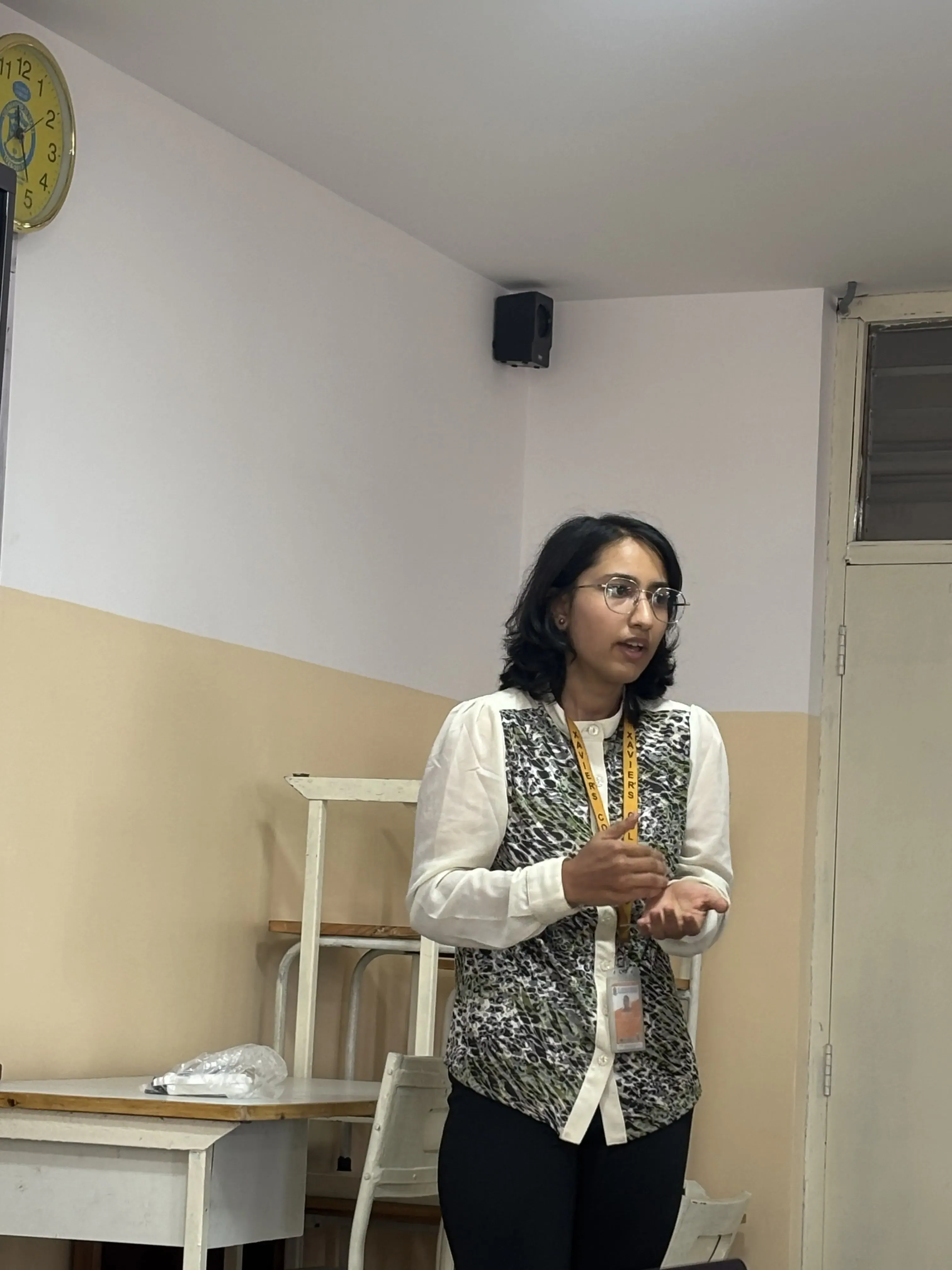 One of the project members from computer department (2024/25) is sharing her experience of designing and printing an accessible 3D model.